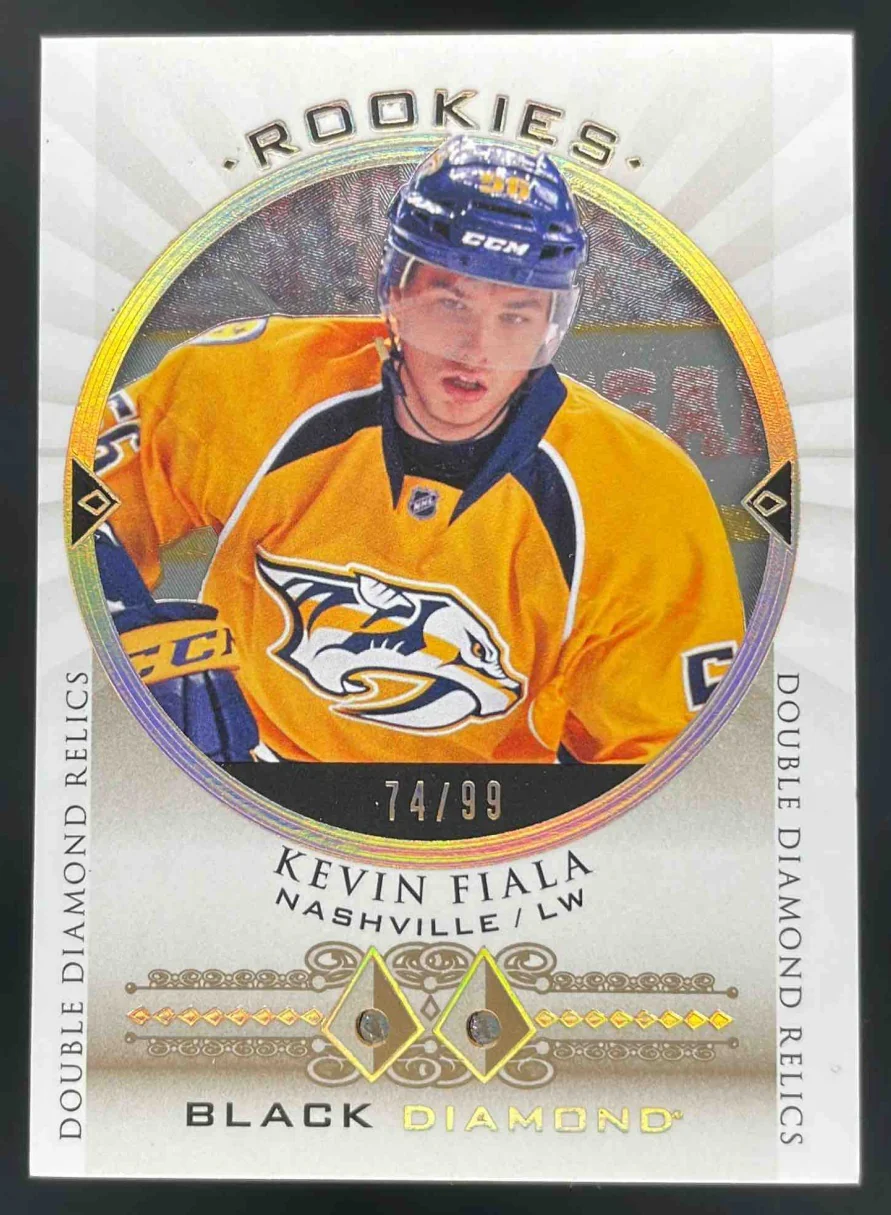 2015-16 Upper Deck Black Diamond Rookies #BDR-KF Kevin Fiala RC /99