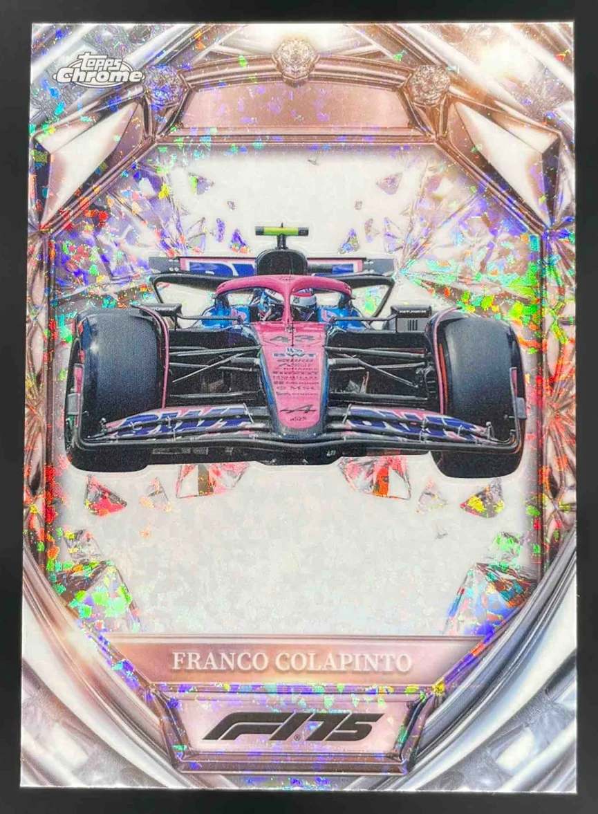 2025 Topps Chrome Formula 1 Diamond Mini-Diamond #D75-35 Franco Colapinto