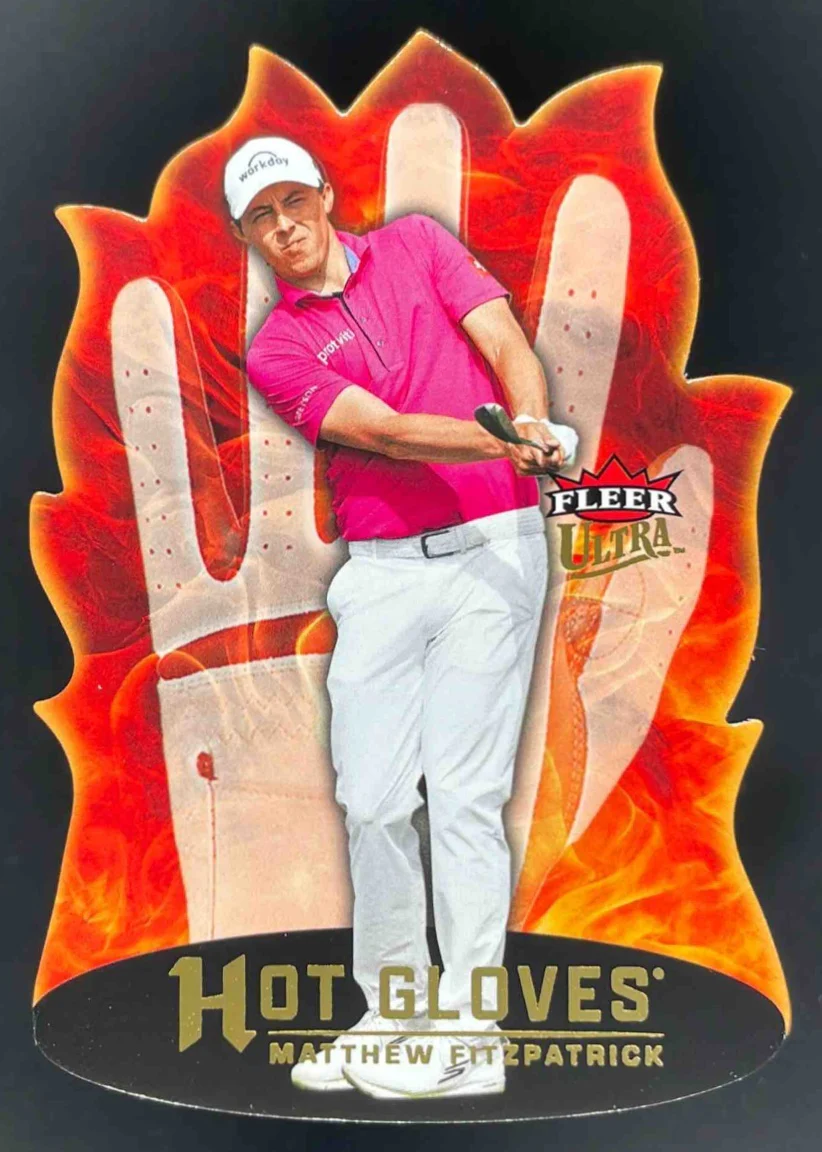 2023 Ultra Flair Hot Gloves #HG-10 Matthew Fitzpatrick