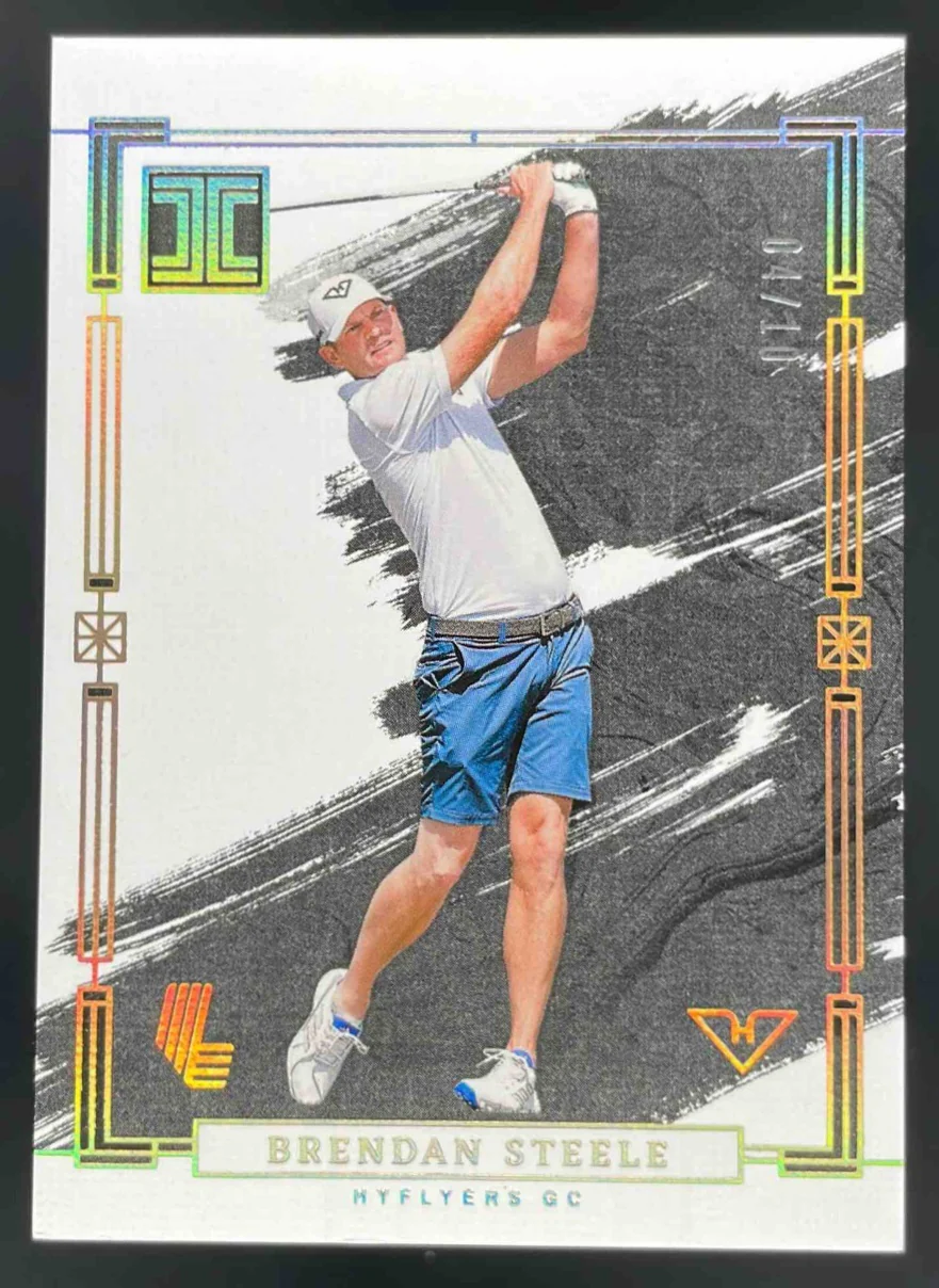 2024 Panini Impeccable LIV Holo Gold #10 Brendan Steele /10