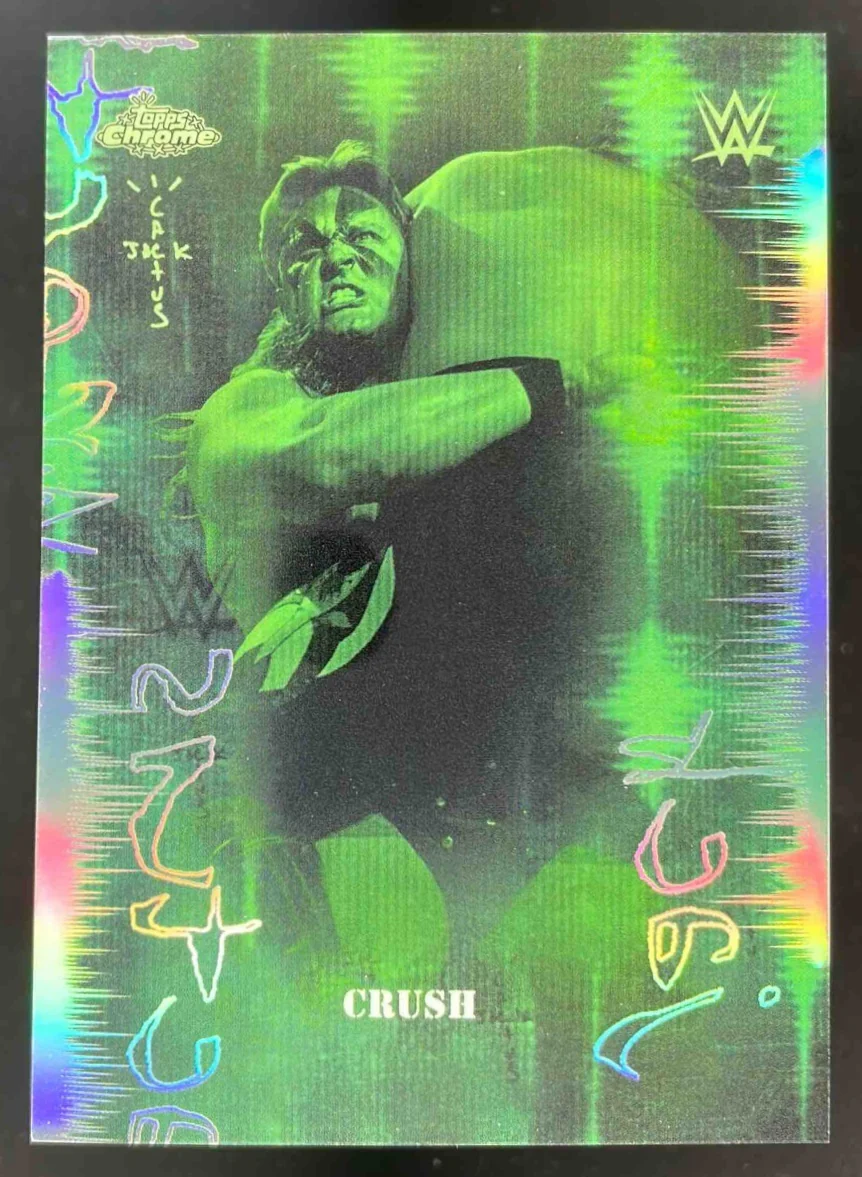 2025 Topps Chrome WWE x Cactus Jack Kings Of The Night #KON-46 Crush