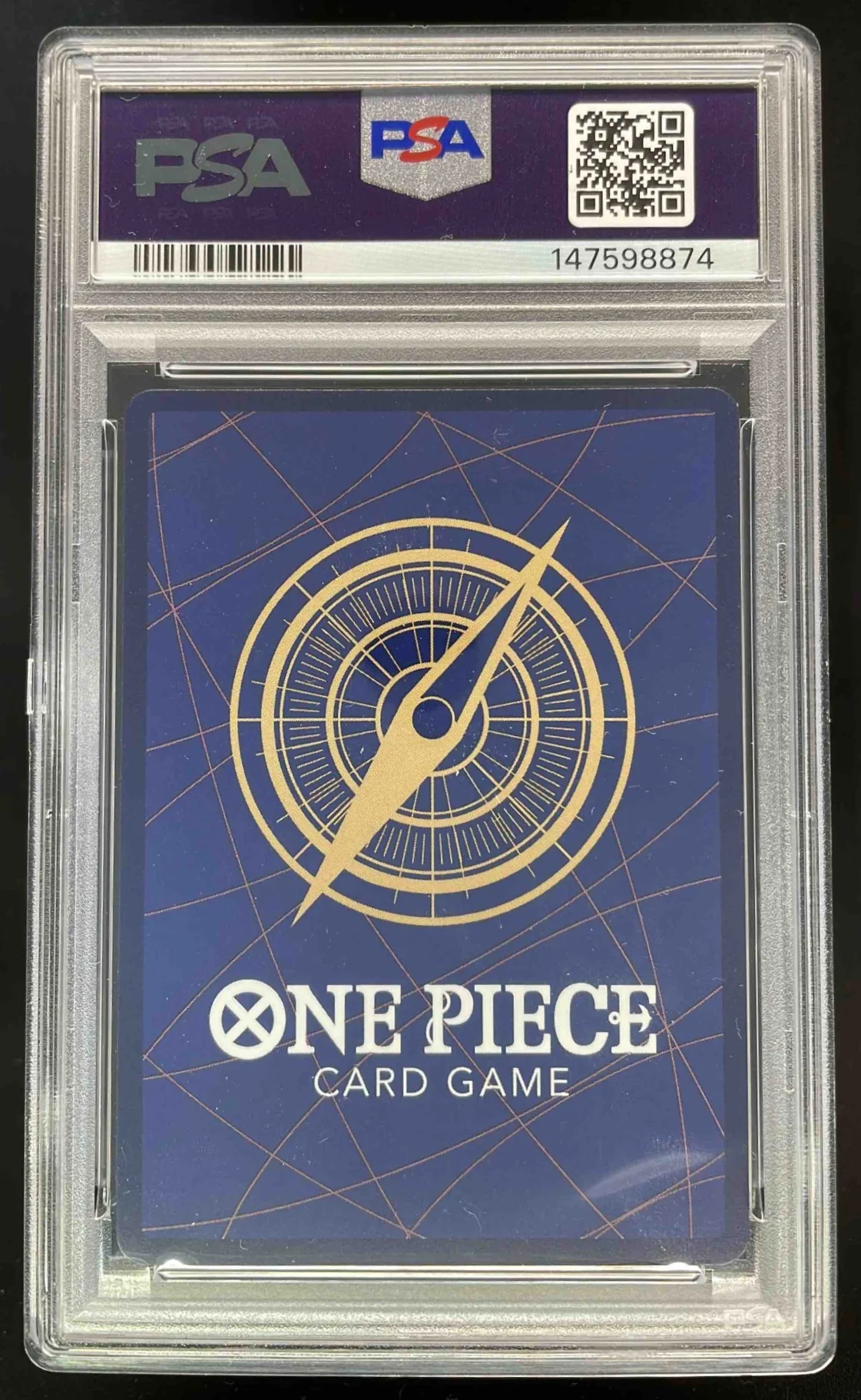 2025 One Piece OP13 EN #118 Monkey D Luffy Alternate Art PSA 10 - Image 2