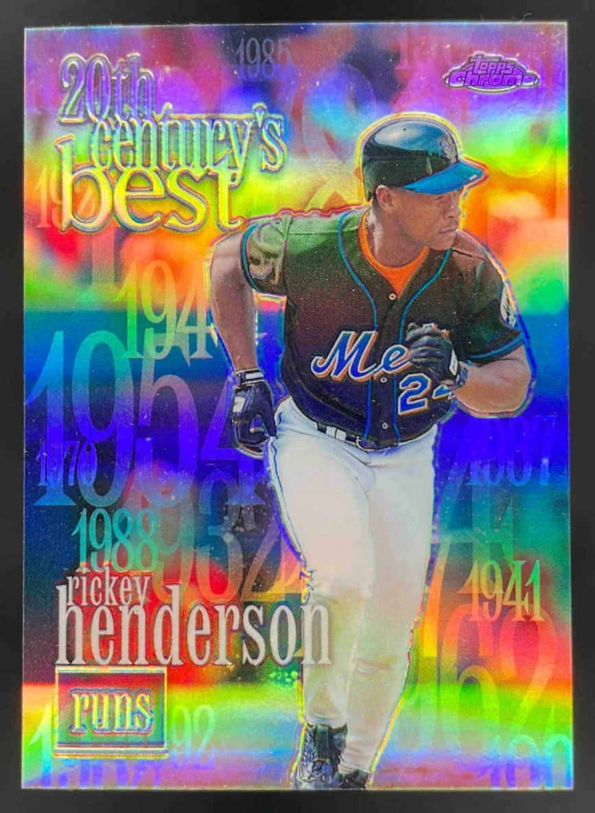 2000 Topps Chrome Refractors #234 Rickey Henderson