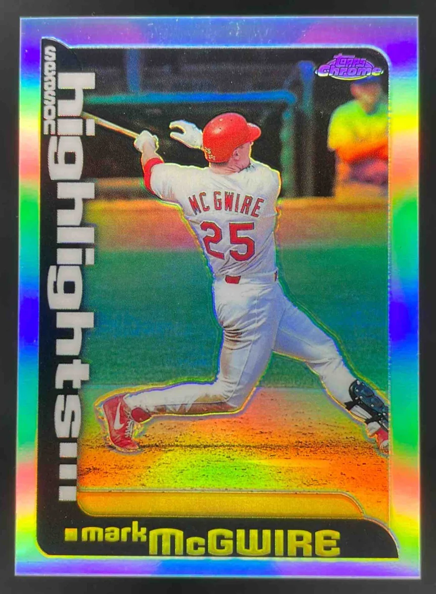2000 Topps Chrome Refractors #456 Mark McGwire