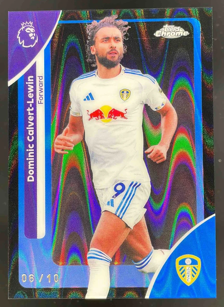 2026 Topps Chrome Black RayWave Refractor #104 Dominic Calvert-Lewin /10