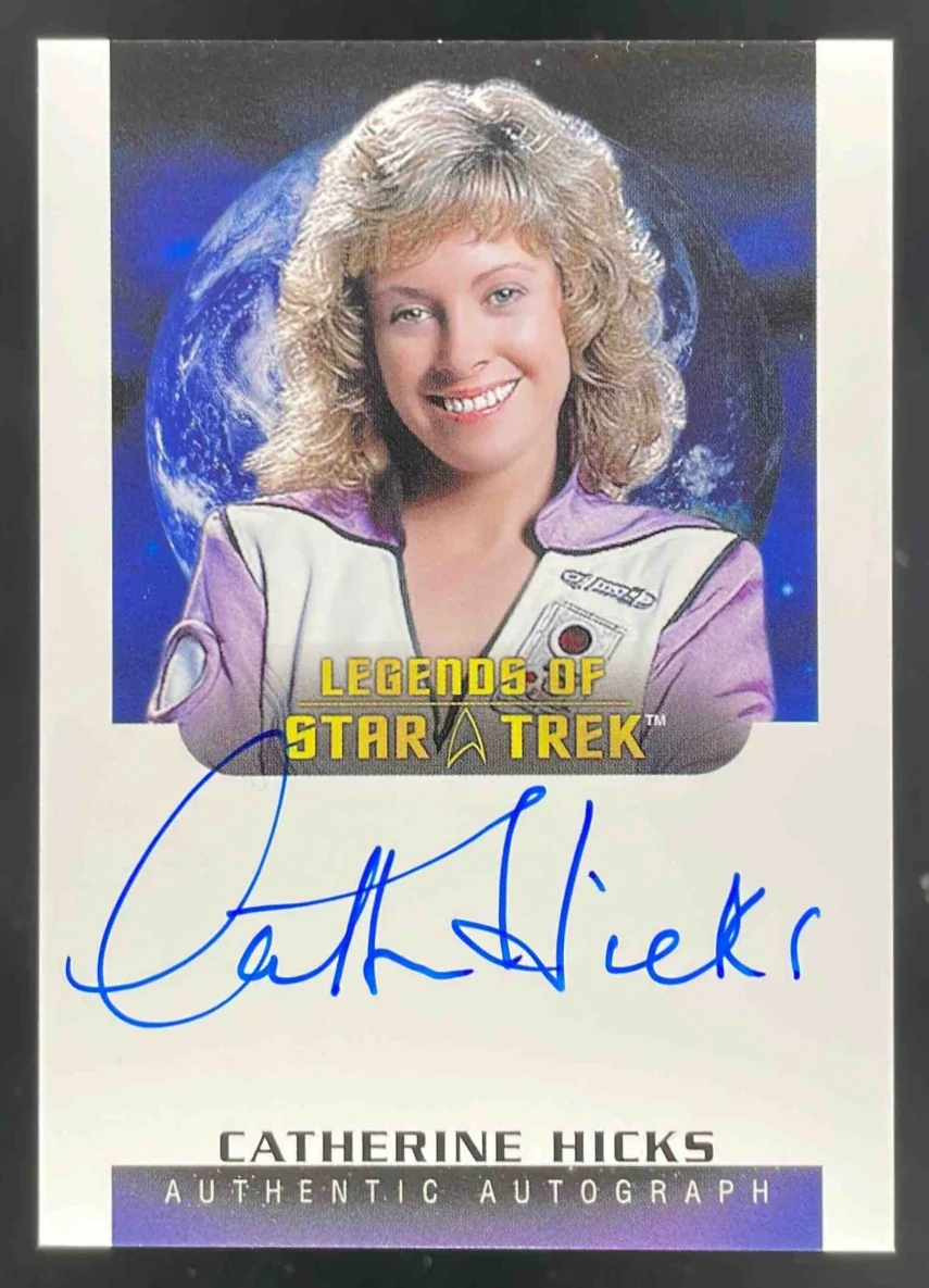 2021 Rittenhouse Women of Star Trek Art & Images #LA19 Catherine Hicks Auto