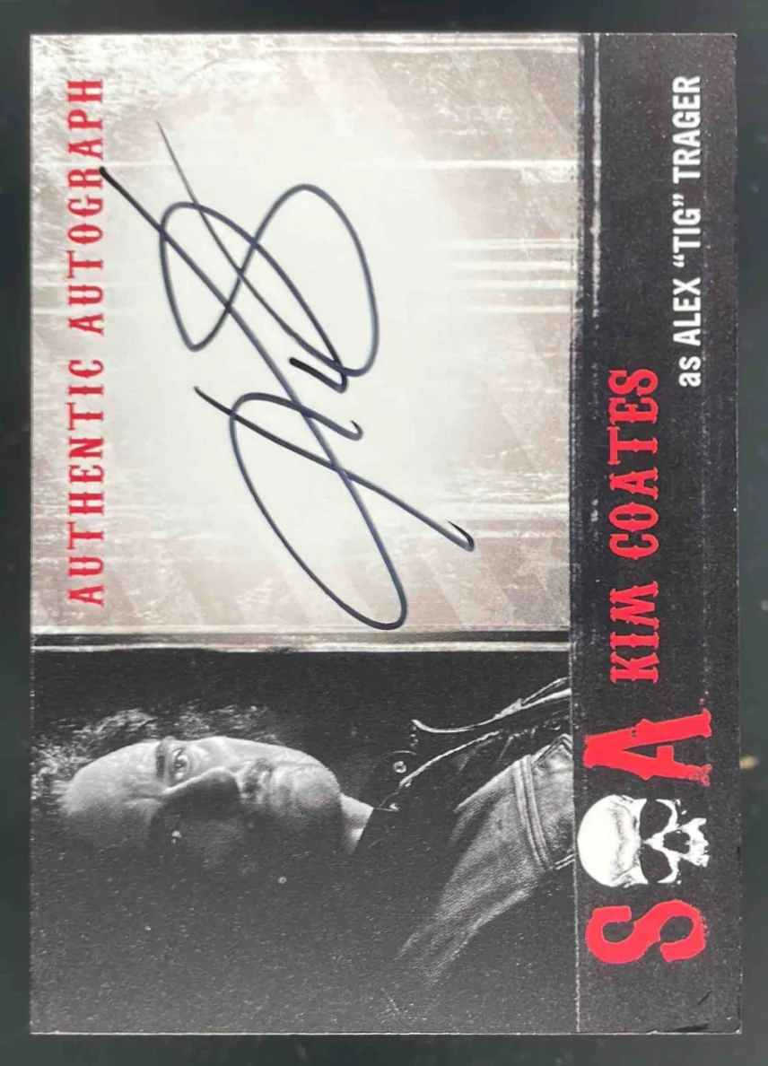 2015 Cryptozoic Sons of Anarchy Kim Coates as Tig Tragger Auto