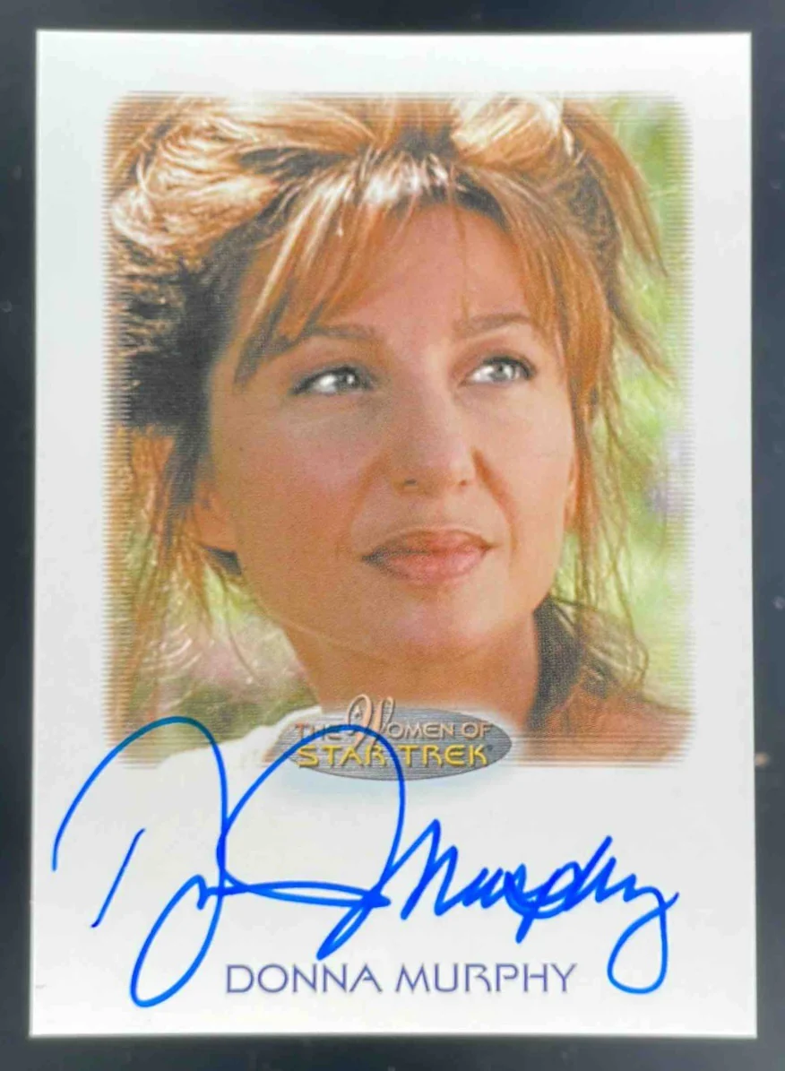 2011 The Women of Star Trek Autograph Donna Murphy as Anij Auto