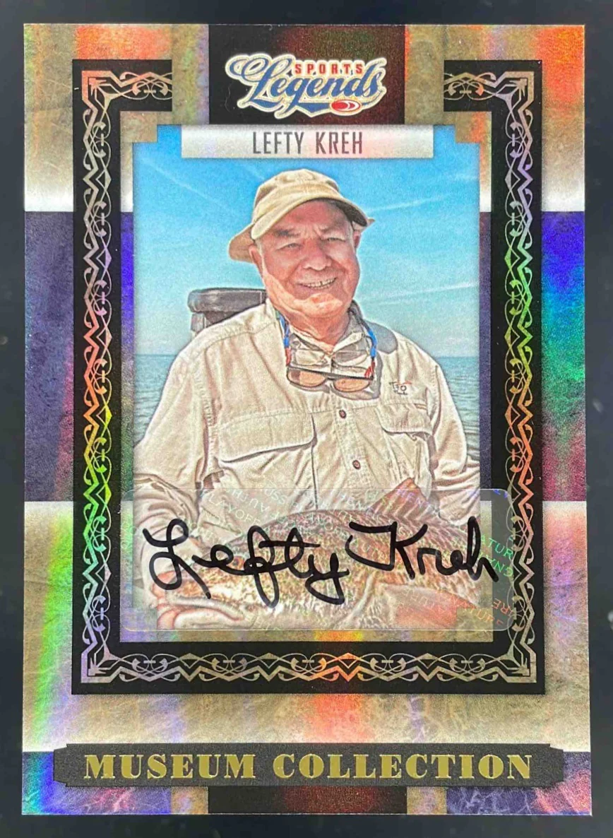 2008 Donruss Sports Legends Museum Collection Auto #MC-33 Lefty Kreh /250