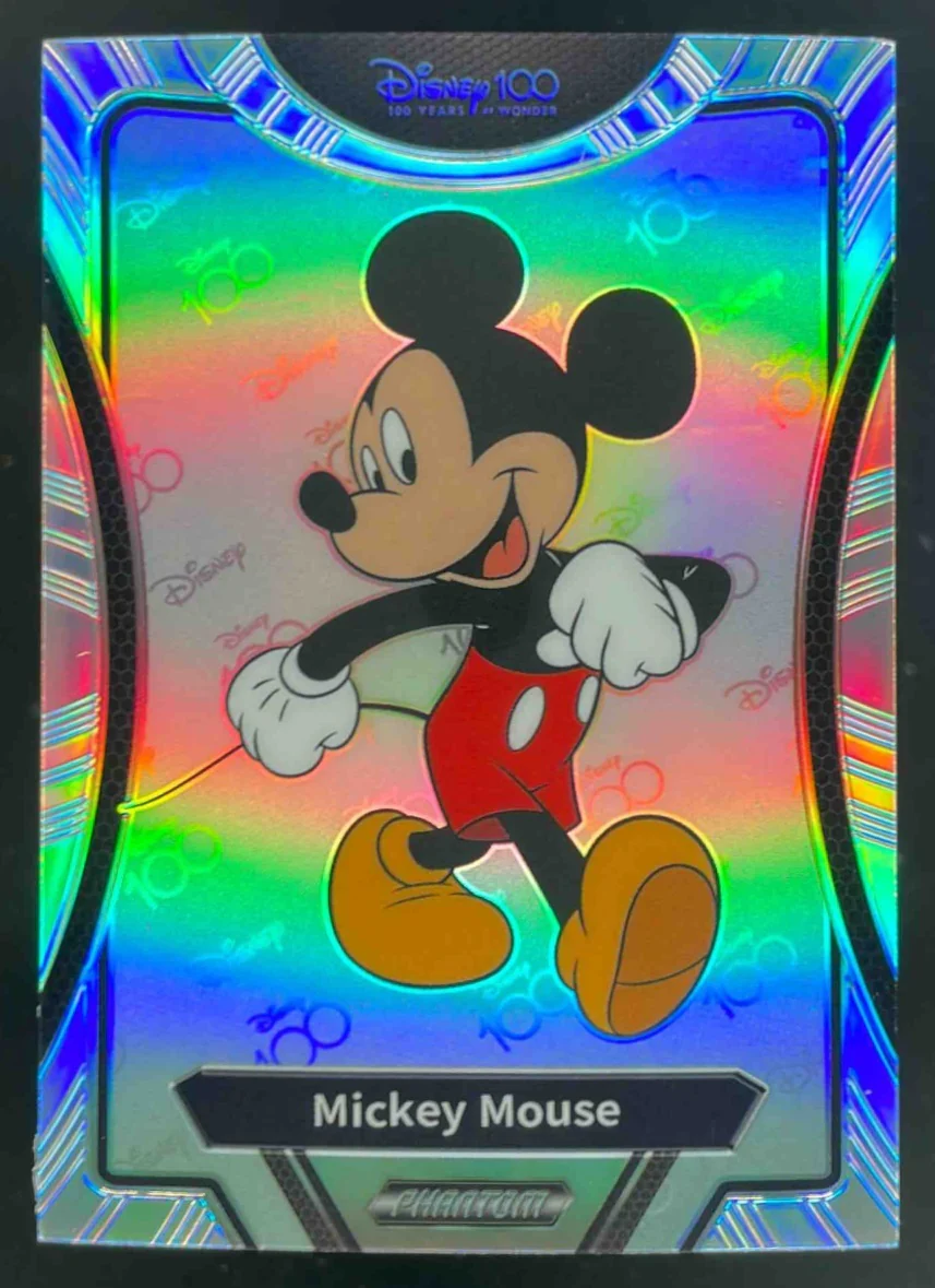 2023 Disney Disney100 Years Of Wonder Silver Holo #PD-I-01 Mickey Mouse
