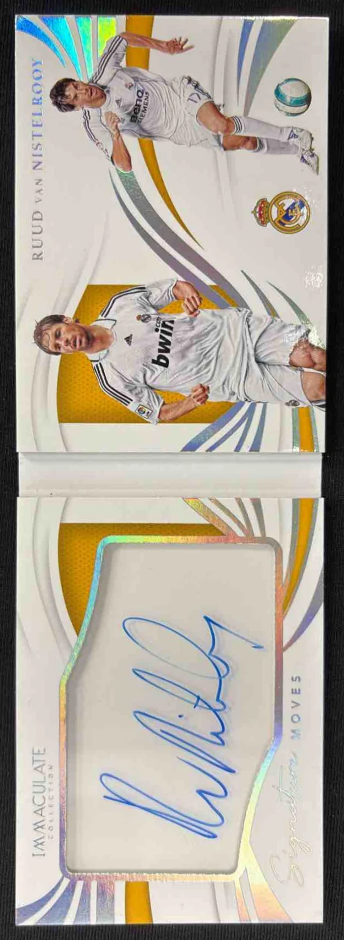 2021 Immaculate Collection Moves Autograph Booklets Ruud van Nistelrooy Auto /99