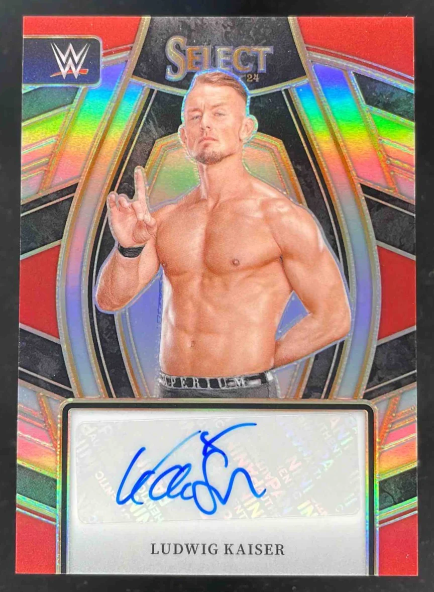 2024 Panini Select WWE Signature Selections #SL-LWK Ludwig Kaiser Auto