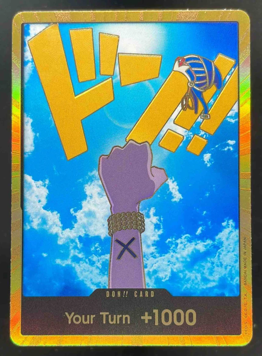 DON!! Card Vivi Gold - Premium Booster -The Best- PRB-01 One Piece