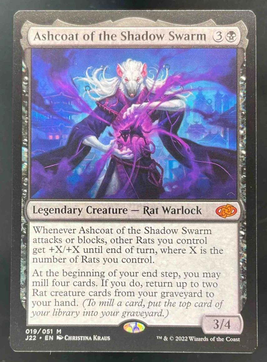Ashcoat of the Shadow Swarm - Jumpstart 2022 J22 019 Magic The Gathering