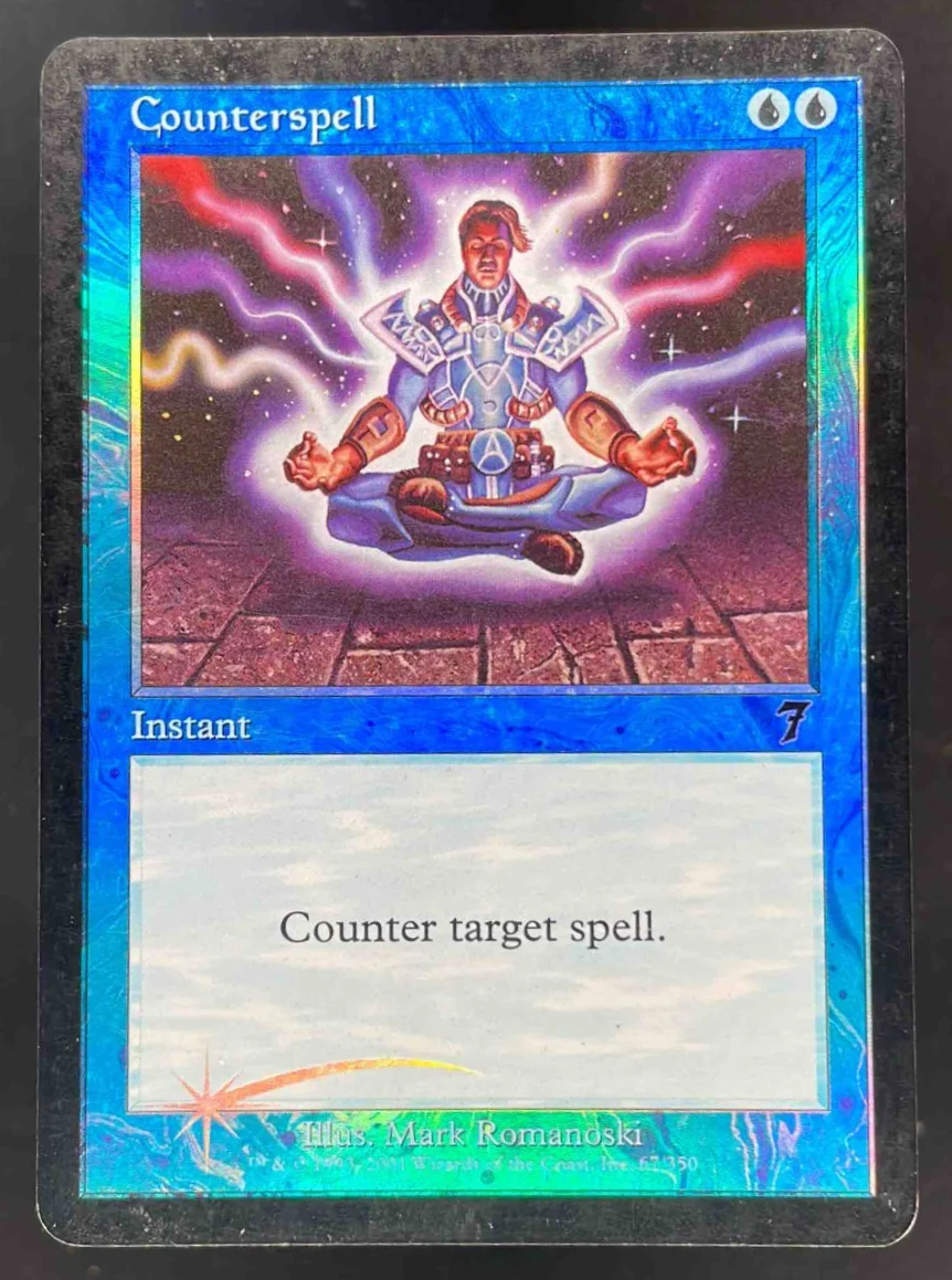 Magic the Gathering Counterspell Instant Foil Magic The Gathering
