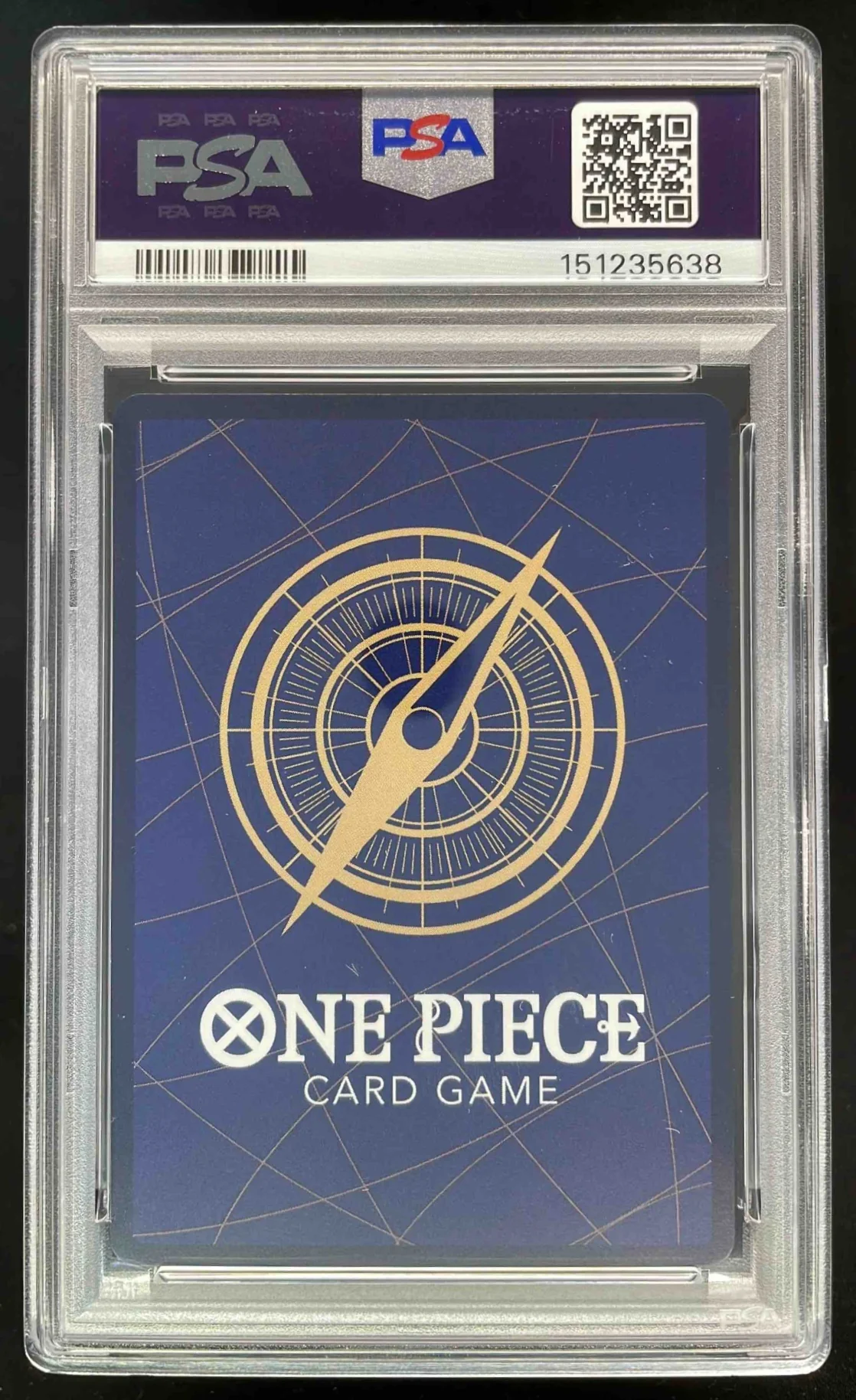 2025 One Piece EN #76 When You're At Sea You Fight Against Pirates!! PSA 10 - Image 2