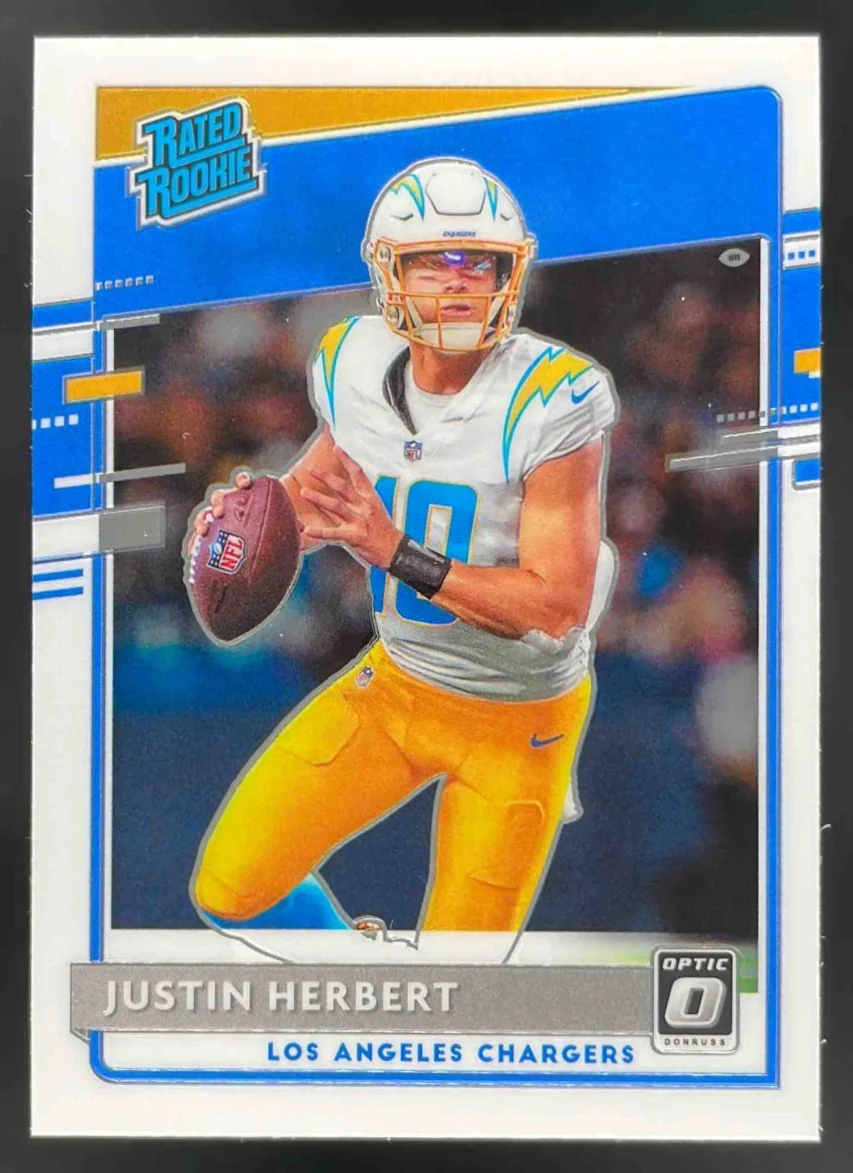 2020 Panini Donruss Optic Preview #P-303 Justin Herbert RC