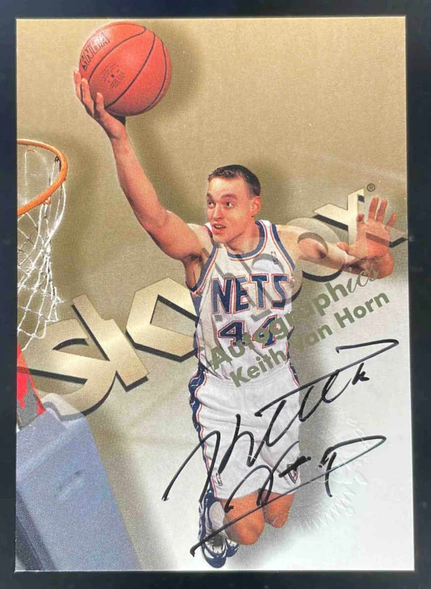 1998-99 Skybox x Premium Autographics #NNO Keith Van Horn Autograph Auto