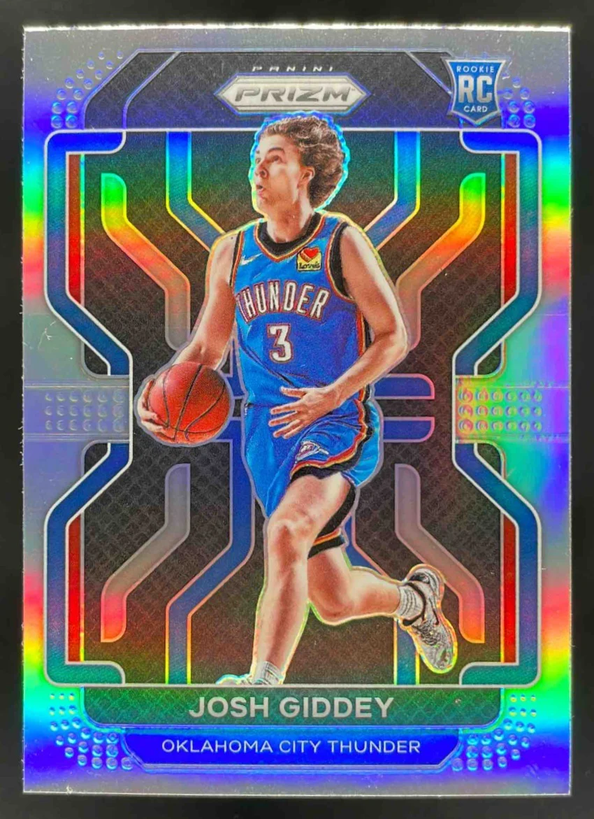 2021-22 Panini Prizm Silver Prizm #301 Josh Giddey RC
