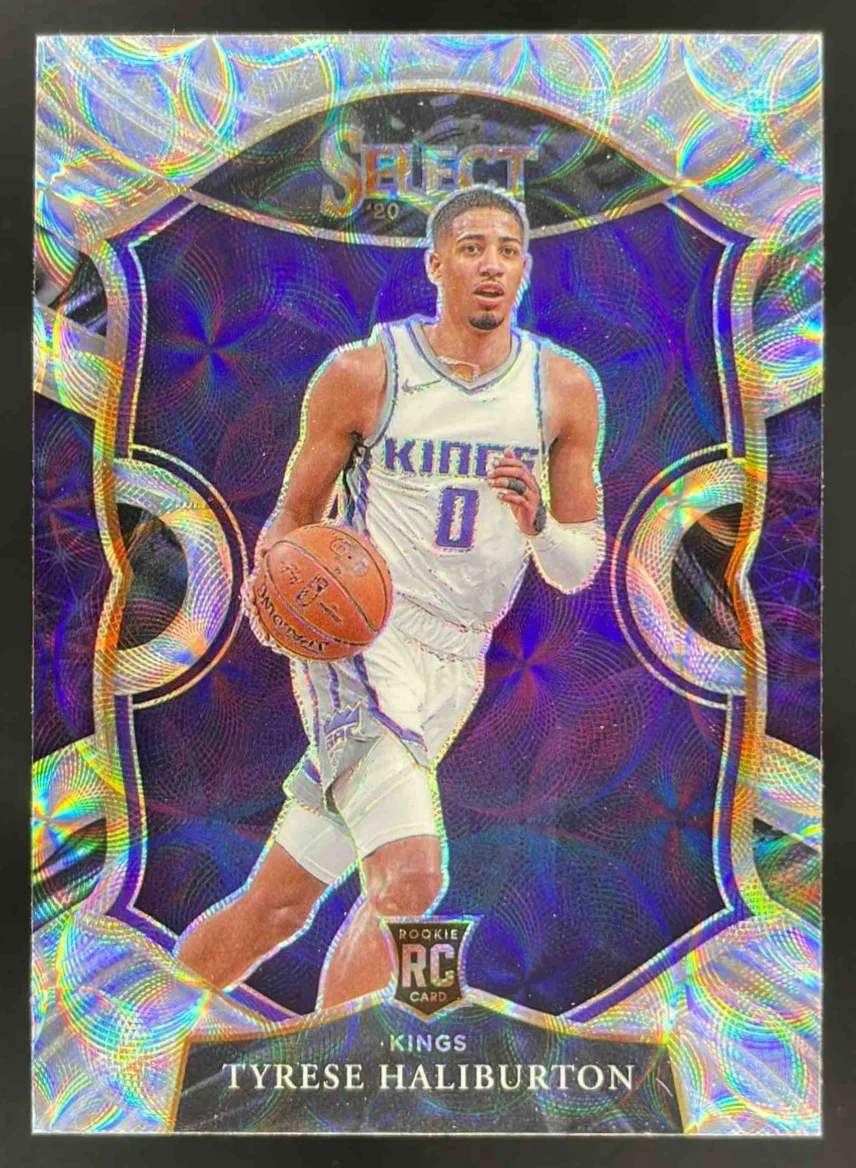 2020-21 Panini Select Scope Prizms #72 Tyrese Haliburton RC Concourse