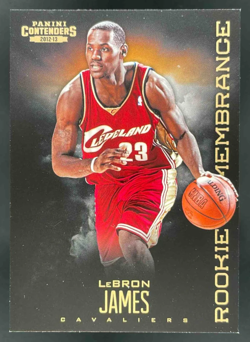 2012-13 Panini Contenders Rookie Remembrance #8 LeBron James