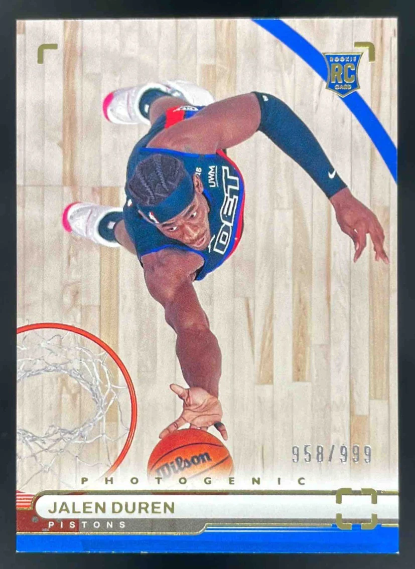 2022-23 Panini PhotoGenic #160 Jalen Duren RC /999