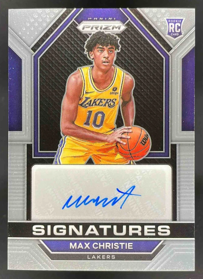 2022-23 Panini Prizm Rookie Signatures #RSI-MAX Max Christie RC Auto