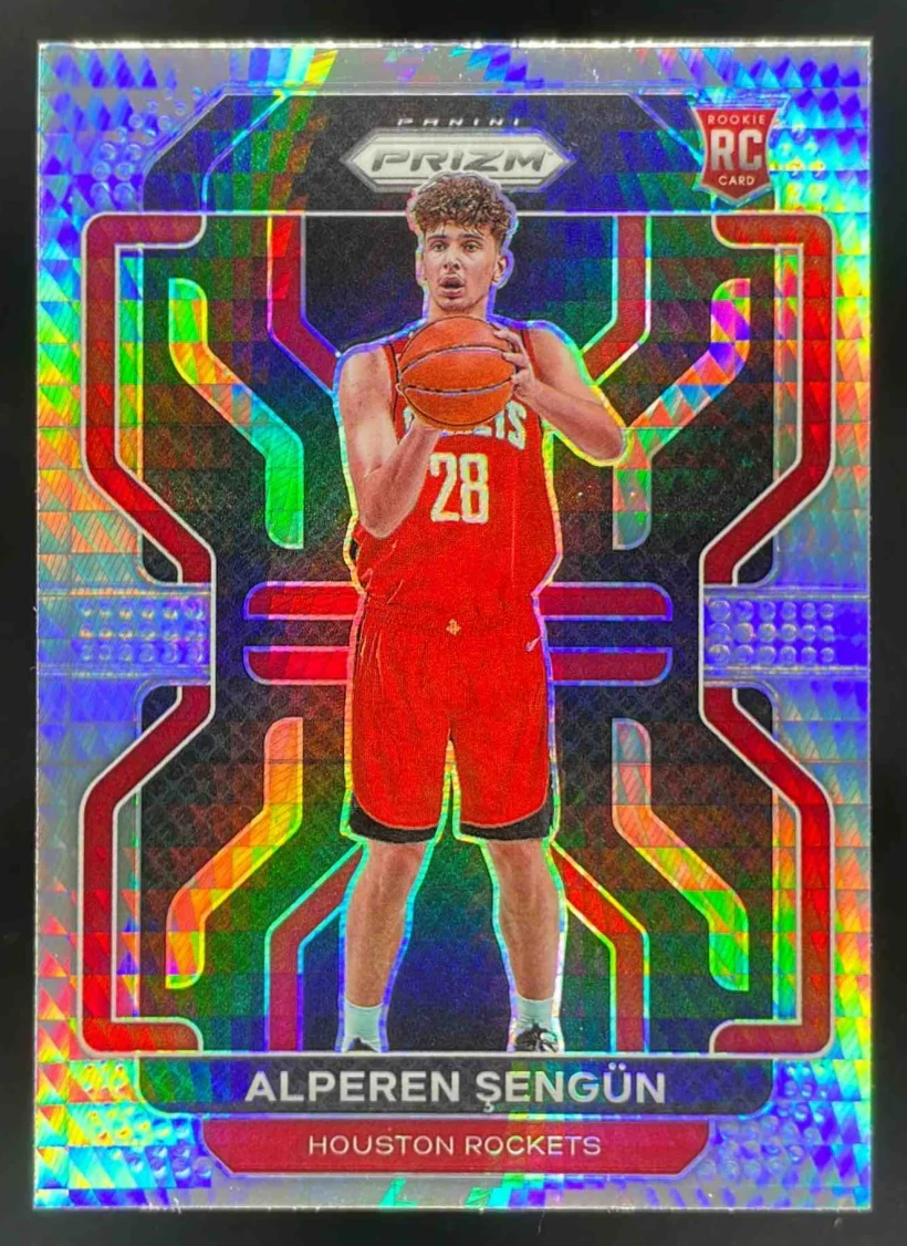 2021-22 Panini Prizm Hyper Prizm #318 Alperen Sengun RC