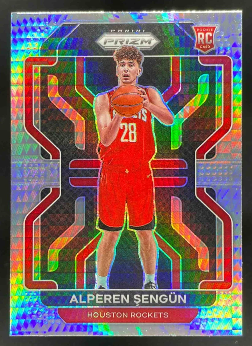 2021-22 Panini Prizm Hyper Prizm #318 Alperen Sengun RC