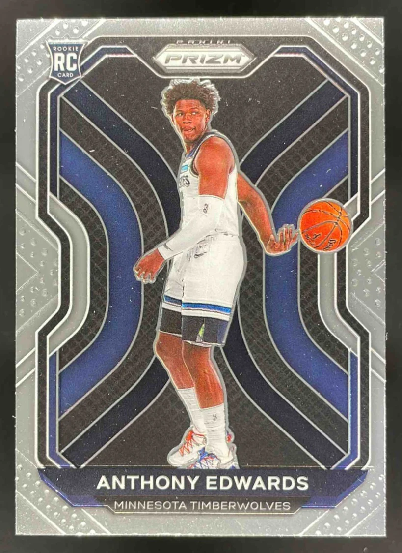 2020-21 Panini Prizm #258 Anthony Edwards RC