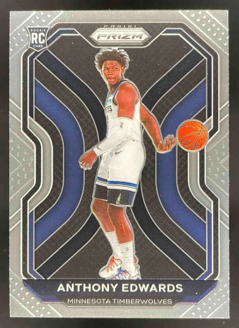 2020-21 Panini Prizm #258 Anthony Edwards RC