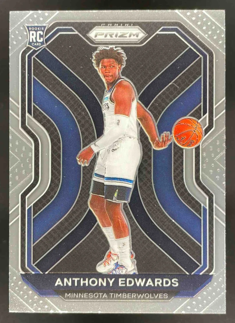 2020-21 Panini Prizm #258 Anthony Edwards RC