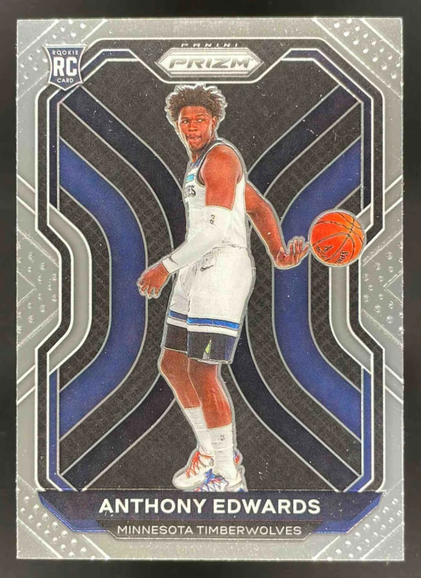 2020-21 Panini Prizm #258 Anthony Edwards RC