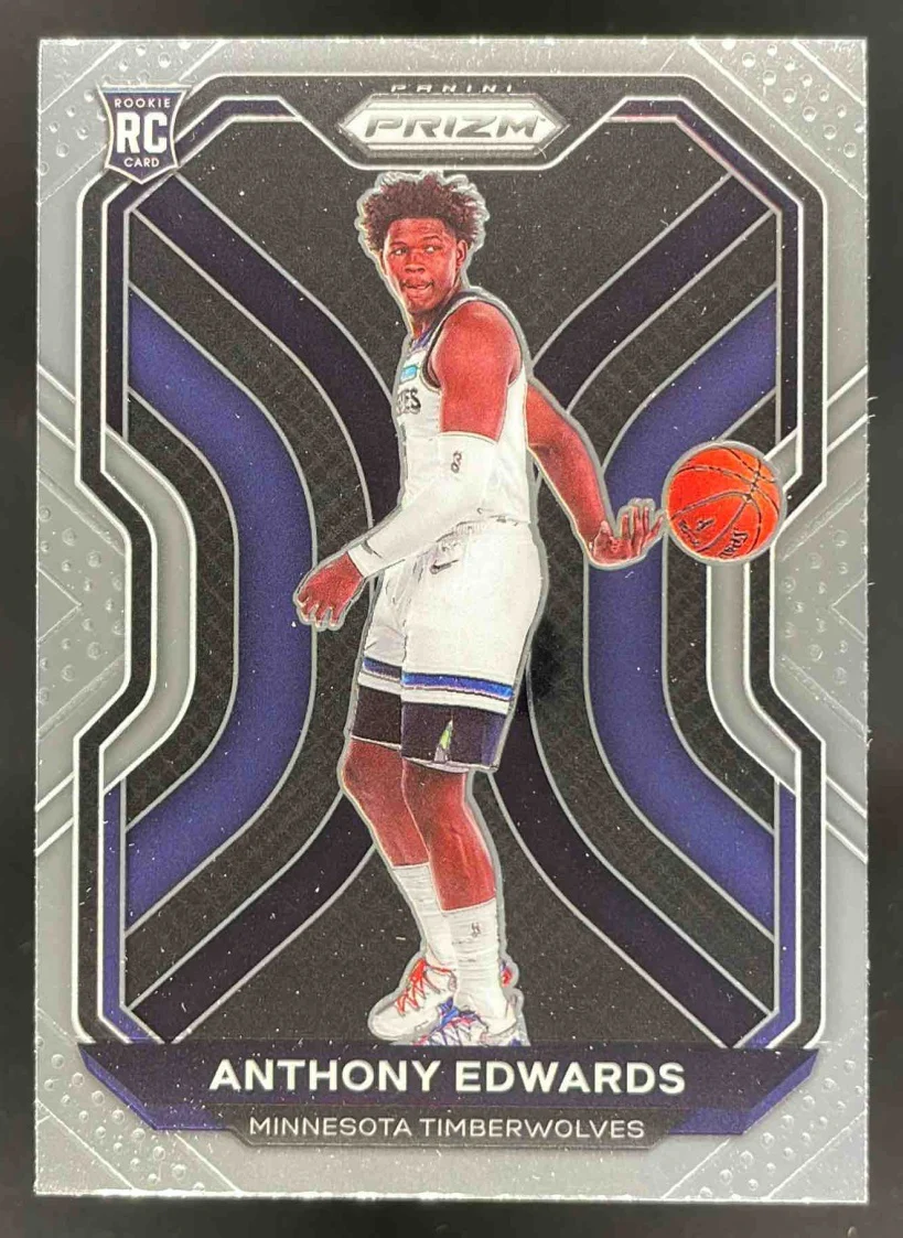 2020-21 Panini Prizm #258 Anthony Edwards RC