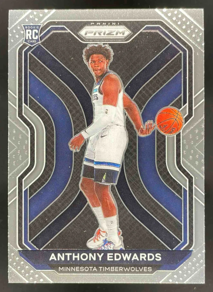 2020-21 Panini Prizm #258 Anthony Edwards RC