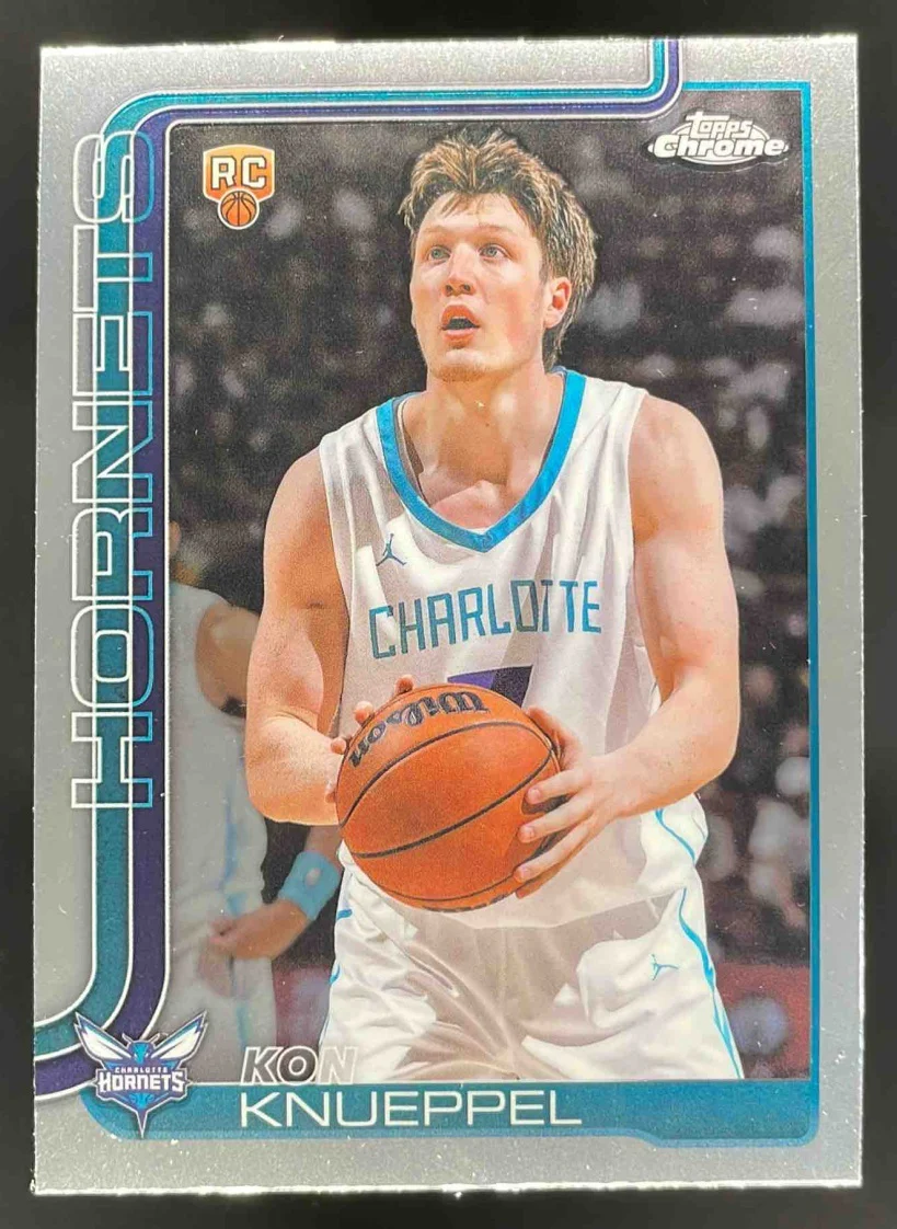 2025-26 Topps Chrome #254 Kon Knueppel RC
