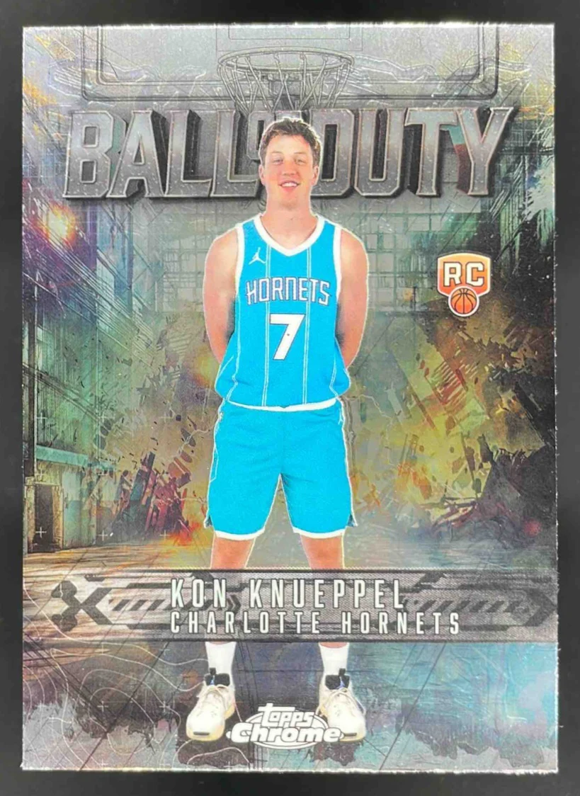 2025-26 Topps Chrome Ball of Duty #BD-23 Kon Knueppel RC