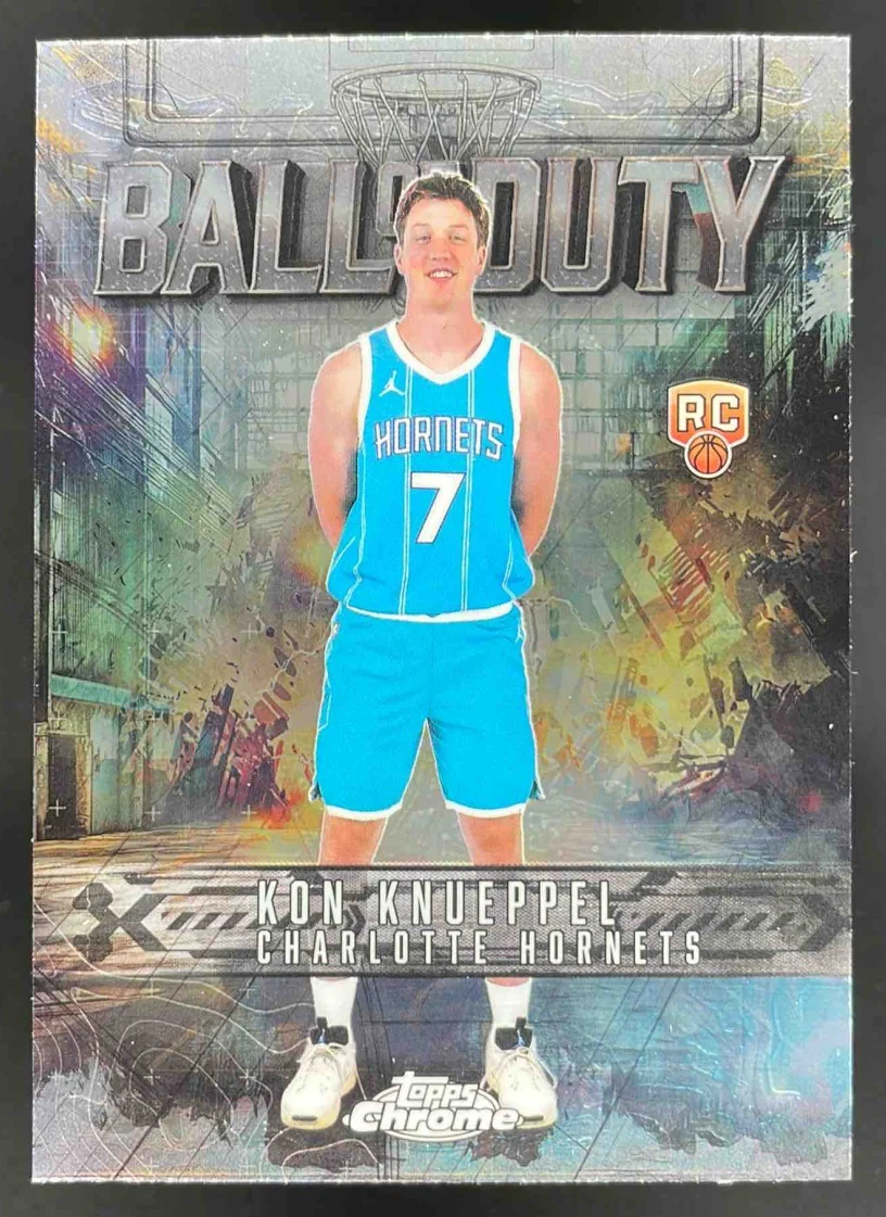 2025-26 Topps Chrome Ball of Duty #BD-23 Kon Knueppel RC