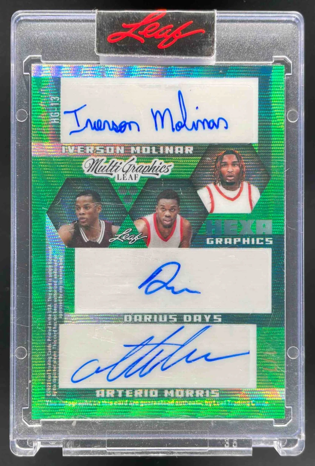 2022 Leaf Green Wave Murray McCullar Wilson Molinar Days Morris Auto /7 - Image 2
