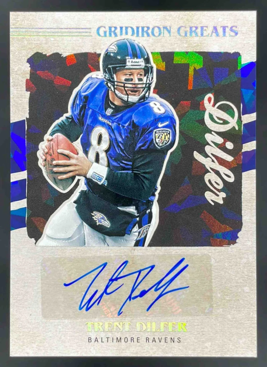 2023 Panini Legacy Gridiron Greats #GG82 Trent Dilfer Auto