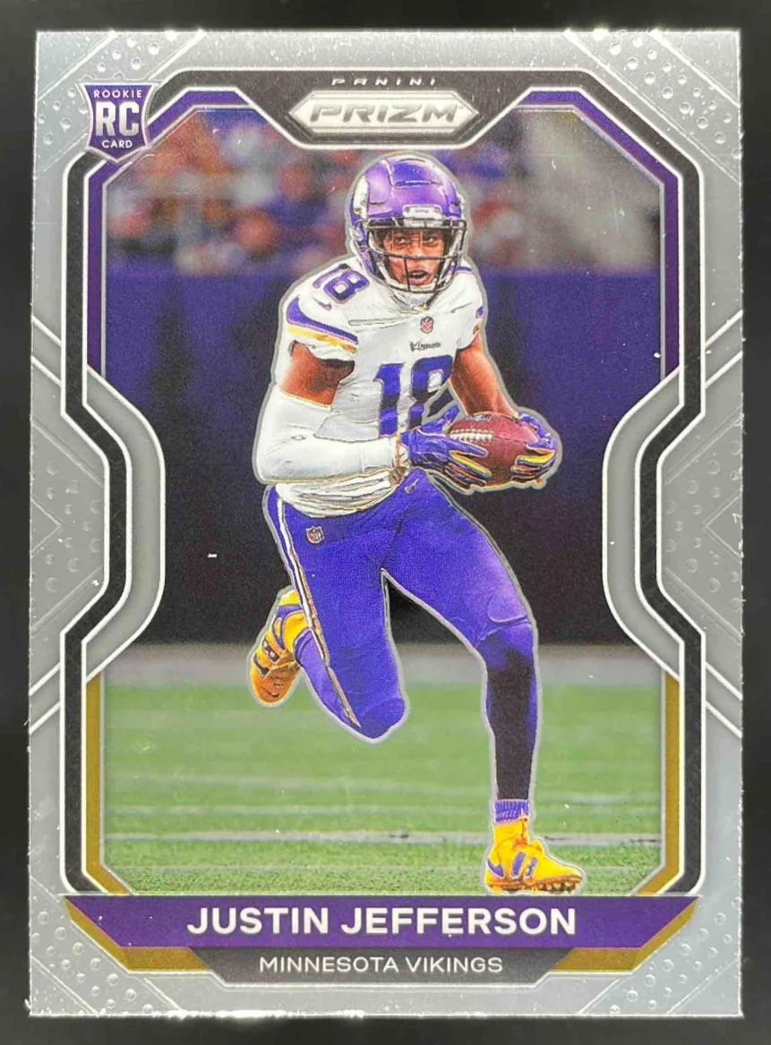 2020 Panini Prizm #398 Justin Jefferson RC