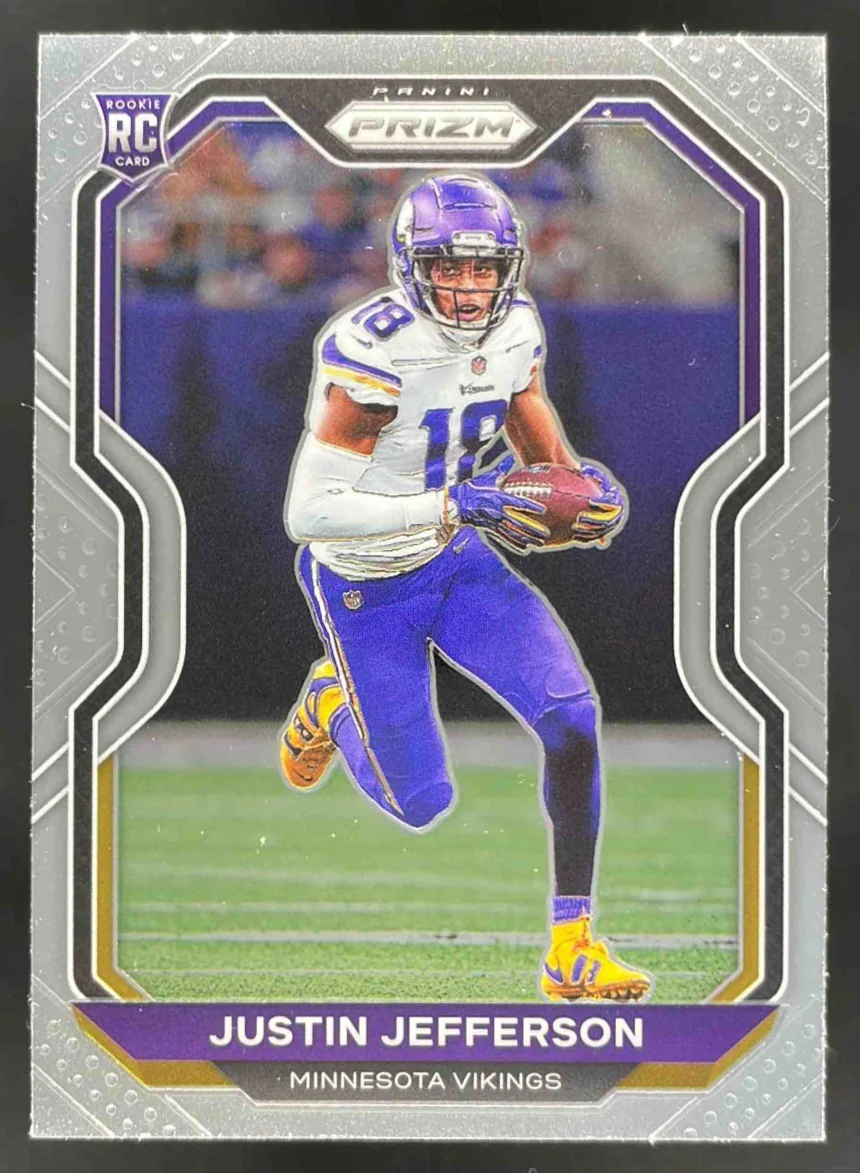 2020 Panini Prizm #398 Justin Jefferson RC
