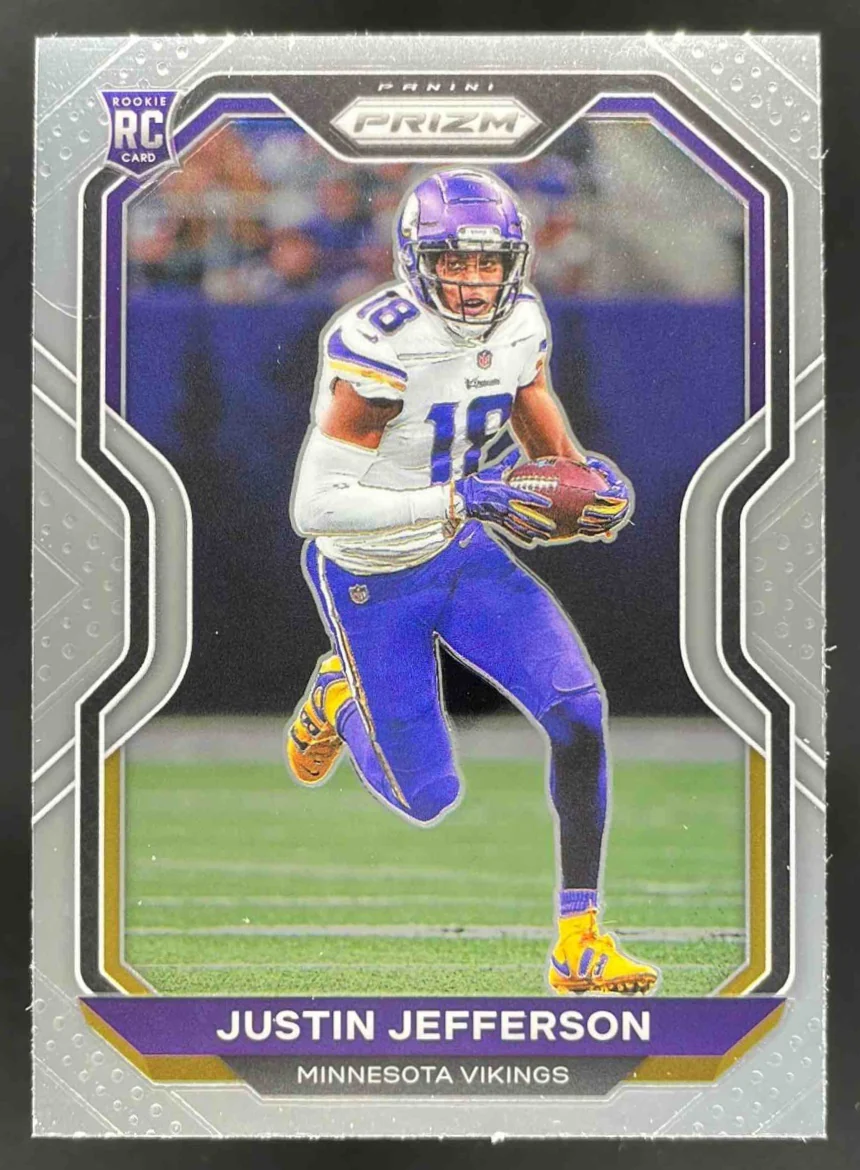 2020 Panini Prizm #398 Justin Jefferson RC