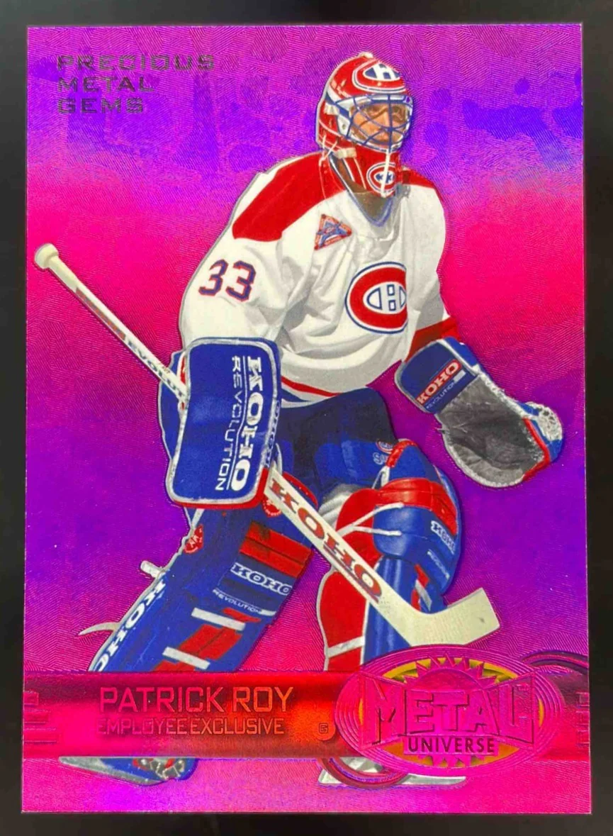 2023 Metal Universe Employee Exclusive Pink #UD-RO Patrick Roy