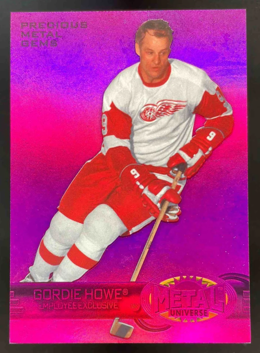 2023 Metal Universe Employee Exclusive Pink #UD-GH Gordie Howe