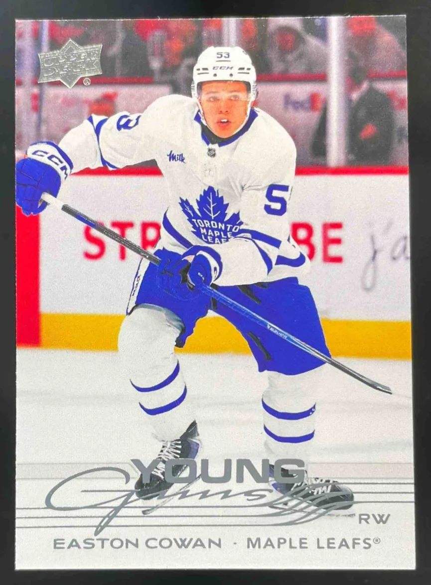 2025-26 Upper Deck Series 2 Young Guns #462 Easton Cowan RC