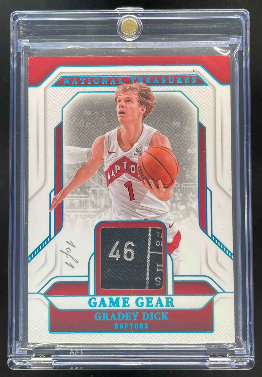 2024-25 Panini National Treasures Game Gear Super Prime #23 Gradey Dick 1/1