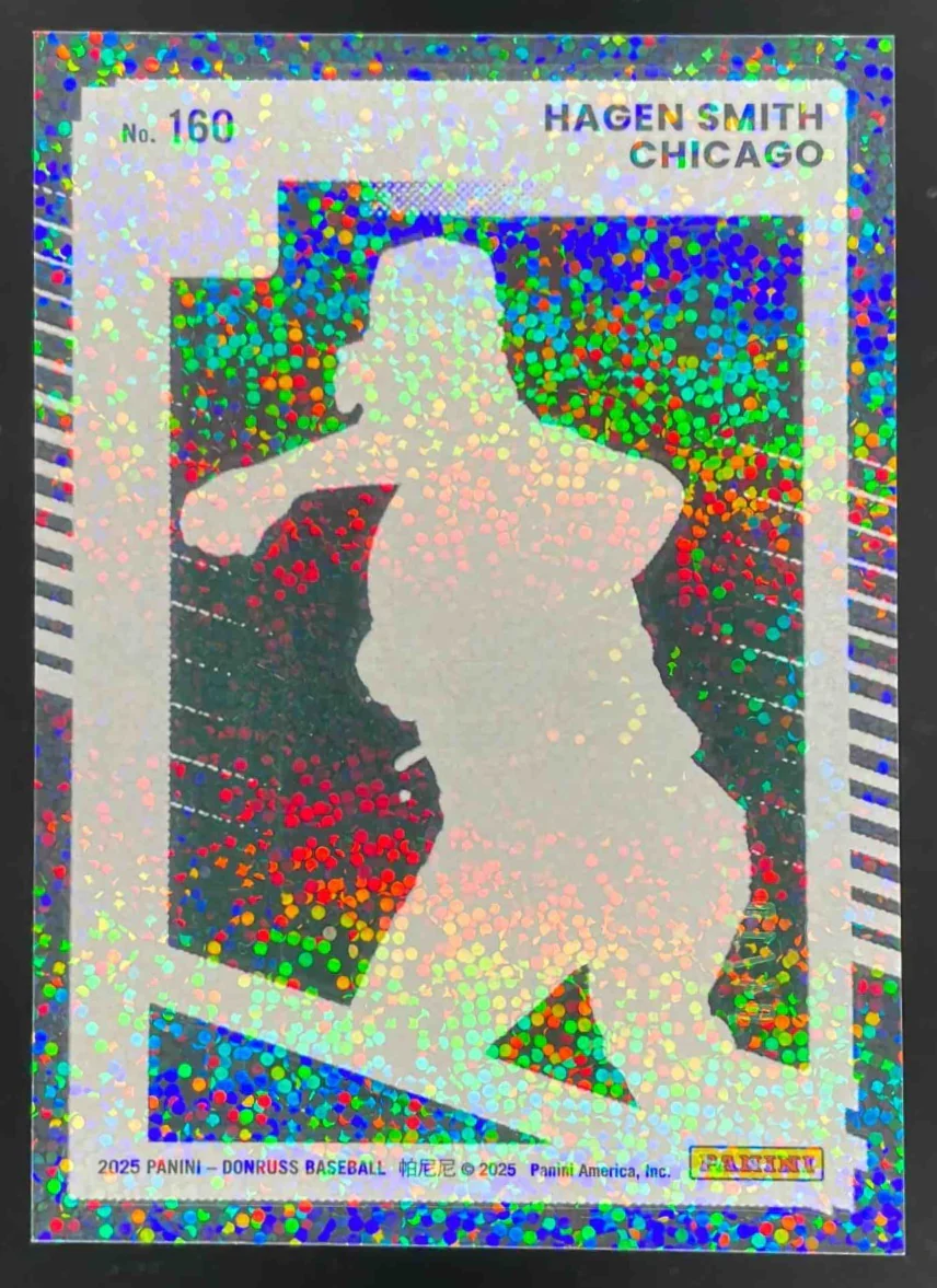 2025 Panini Donruss Clearly Rated Prospects Gold #160 Hagen Smith /10 - Image 2