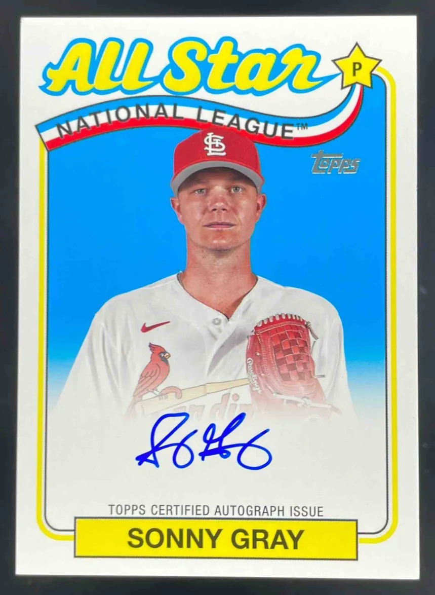 2024 Topps 1989 35th Anniversary All Star Autographs #89ASA-SG Sonny Gray Auto