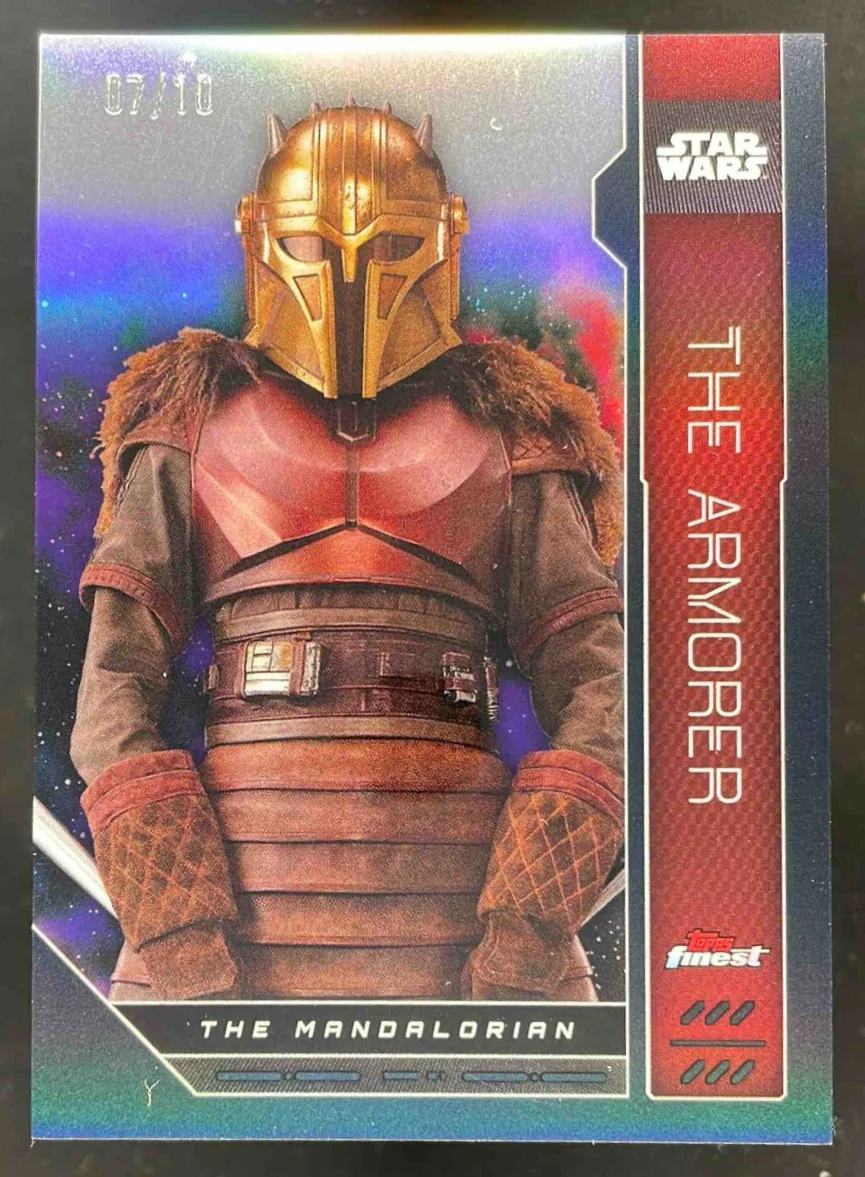 2023 Topps Finest Star Wars Black #FN-100 The Armorer /10